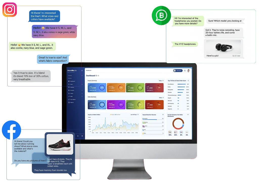 Storemate software interface
