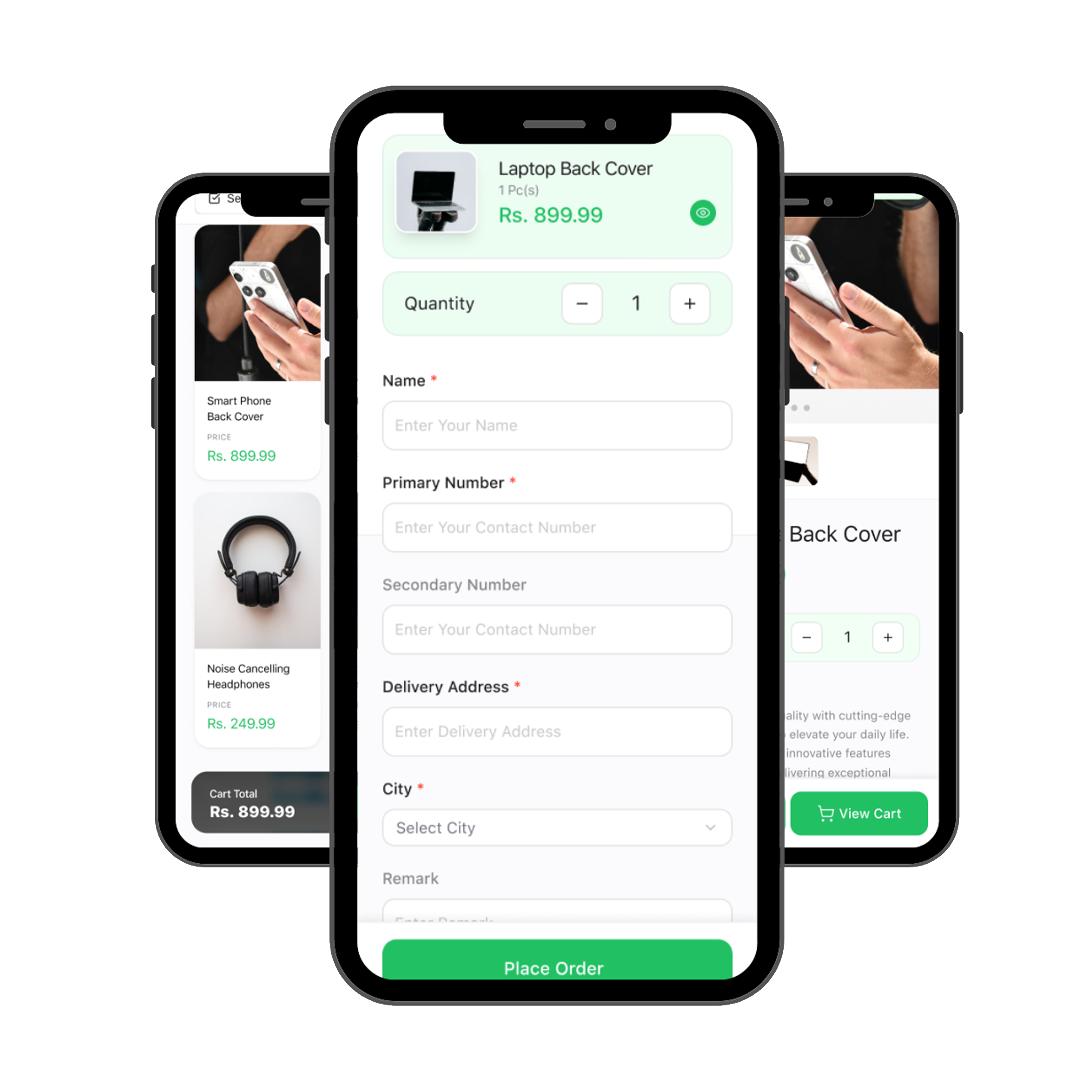 Storemate online order form Sri Lanka, customers place orders from their phone via WhatsApp link